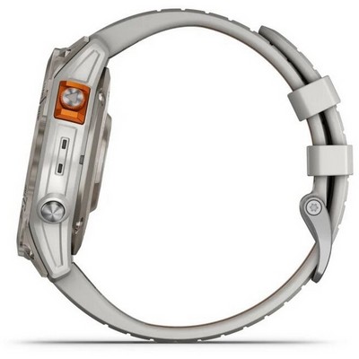 Garmin Fenix 7 Pro Sapphire Solar Fog Gray Orange (010-02777-21) - фото 61101