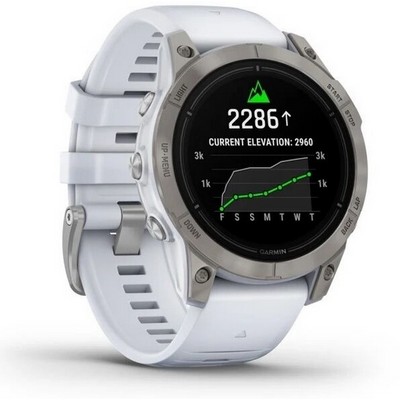 Garmin epix Pro (Gen 2) Sapphire Edition 47 mm White (010-02803-21) - фото 61169