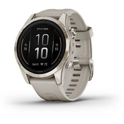 Garmin epix Pro (Gen 2) Sapphire Edition 42 mm Soft Gold (010-02802-11) - фото 61216