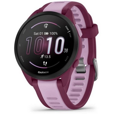 Garmin Forerunner 165 Music Berry Lilac (010-02863-33) - фото 61463