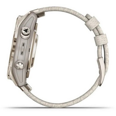 Garmin epix Pro (Gen 2) Sapphire Edition 42 mm Soft Gold Nylon Band (010-02802-20) - фото 61634
