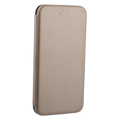 Чехол-книжка кожаный Fashion Case Slim-Fit для iPhone XS Max (6.5") Gold Золотой - фото 16056