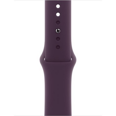 Apple Watch Series 10 GPS 42mm Rose Gold Aluminum S/M/L Plum Sport Band - фото 63364