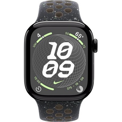 Apple Watch Series 10 GPS 42mm Jet Black Aluminum S M L Midnight Sky Nike Sport Band GBStore. 42 990