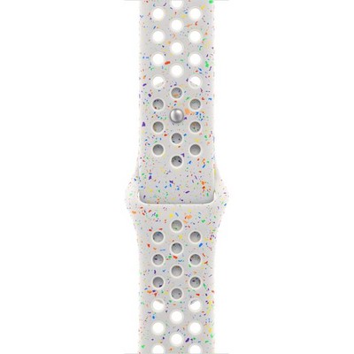Apple Watch Series 10 GPS 46mm Silver Aluminum S/M/L Pure Platinum Nike Sport Band - фото 63454