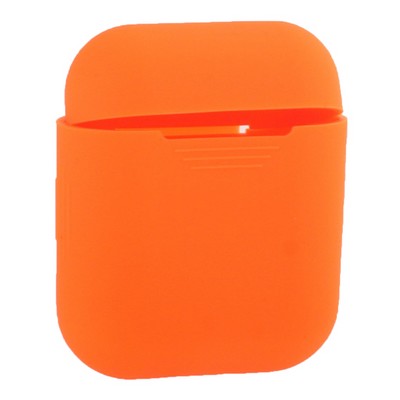 Чехол силиконовый Deppa для AirPods 2/ AirPods D-47008 1.4мм Оранжевый - фото 16218