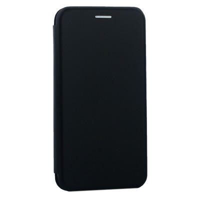 Чехол-книжка кожаный Innovation Case для iPhone XS/ X (5.8") Черный - фото 16257