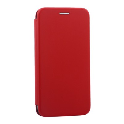 Чехол-книжка кожаный Innovation Case для iPhone XS/ X (5.8") Красный - фото 16260