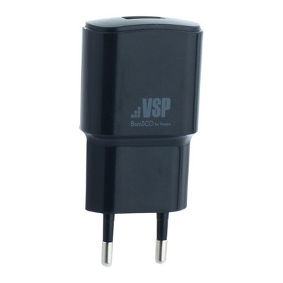 Адаптер питания BoraSCO charger B-20642 (USB: 5V/1A) Черный - фото 55981