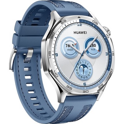 Huawei Watch GT 5 46 mm Blue плетеный ремешок - фото 66049