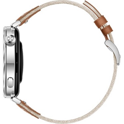 Huawei Watch GT 5 41 mm Brown плетеный ремешок - фото 66070