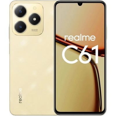 Realme C61 8/256GB Gold - фото 66298