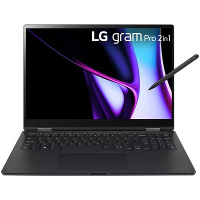 LG Gram 16 2in1 16T90R-KADB9U1 (Intel Core i7-1360P 3500MHz/32GB/1024GB SSD/16."/2560x1600/Touch/intel Iris Xe Graphics) Черный - фото 68845