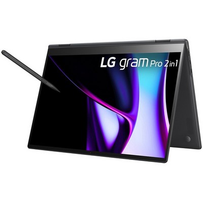 LG Gram 16 2in1 16T90R-KADB9U1 (Intel Core i7-1360P 3500MHz/32GB/1024GB SSD/16."/2560x1600/Touch/intel Iris Xe Graphics) Черный - фото 68847