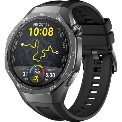 Huawei Watch GT 5 Pro 46mm Black ремешок из фторэластомера - фото 70701