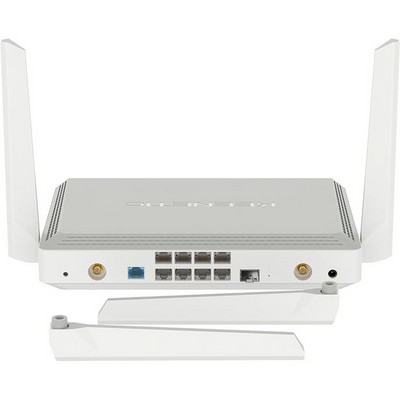 Keenetic Giant (KN-2610), 802.11n/ac, 1300 (867+400) Мбит/с, 2.4ГГц и 5ГГц, 8xGbLAN, 1xGbLAN/SFP, 1xGbWAN, 1xUSB2.0, 1xUSB3.0, - фото 73430