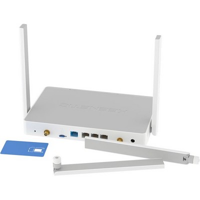 Keenetic Hero 4G+ KN-2311 Wi-Fi 6 AX1800 3xGbLAN, 1xGbWAN, 1xUSB3.0 1xSIM - фото 73444