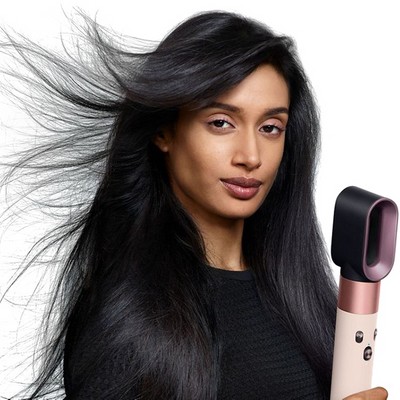 Стайлер Dyson Airwrap i.d. Long HS08 Curly+Coily Ceramic Pink/Rose Gold (розовое золото) - фото 74773