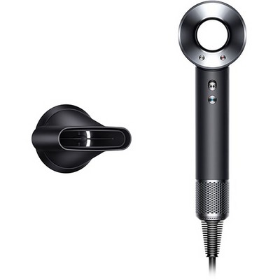 Фен Dyson Supersonic Origin HD08 с насадкой Smoothing Nozzle Black/Nickel (черный/никель) - фото 74949