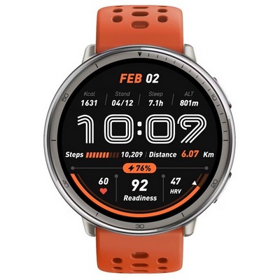 Amazfit Active 2 Red Sport Silicone - фото 75172