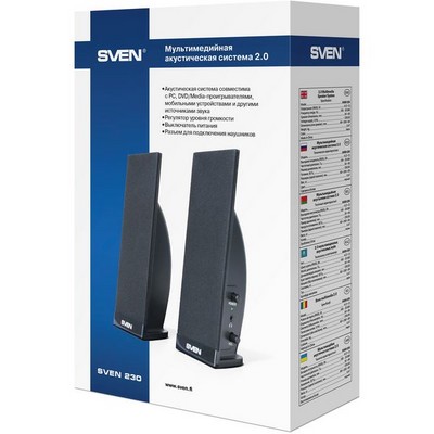 Sven 230 2.0 4W USB - фото 76493