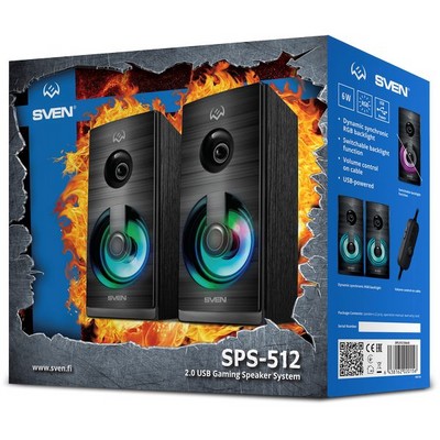Sven SPS-512 2.0 6W USB - фото 76510