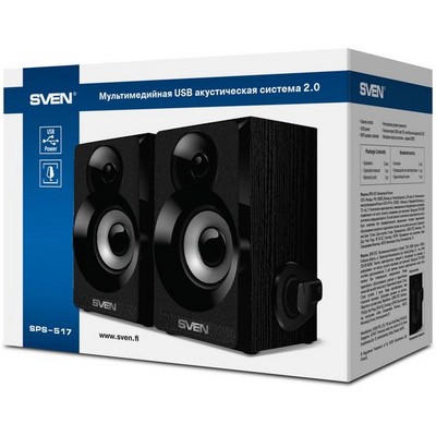 Sven SPS-517 2.0 6W USB - фото 76485