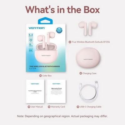Vention Elf E06 Earbuds NBKS0 Blue - фото 76703