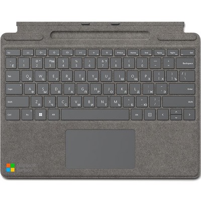 Клавиатура Microsoft Surface Pro 13" Signature Keyboard RUS Platinum - фото 76714