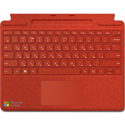 Клавиатура Microsoft Surface Pro 13" Signature Keyboard RUS Poppy Red - фото 76715