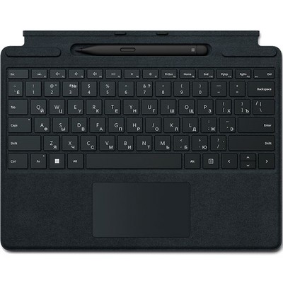 Клавиатура Microsoft Surface Pro 13" Signature Keyboard RUS Slim Pen Bundle Black - фото 76717