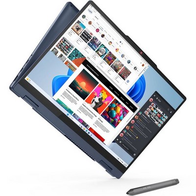 Lenovo IdeaPad 5 14 2-in-1 83KR000JUS (Intel Ultra 5 225U 3800MHz/8Gb/512Gb SSD/14"/1920x1200/Touch/Intel Iris Xe) Синий - фото 79804