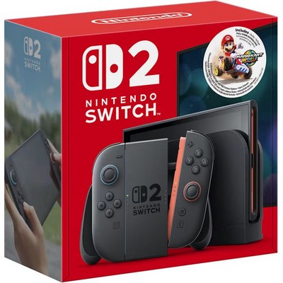 Nintendo Switch 2 System 256GB + Mario Kart World Bundle - фото 77506