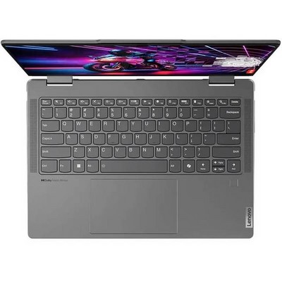 Lenovo Yoga 7 2-in-1 14AHP9 83DK000FUS (AMD Ryzen 5 8640HS 3500MHz/16G/512G SSD/1920x1200/Touch/AMD Radeon 780M) Серый - фото 78345