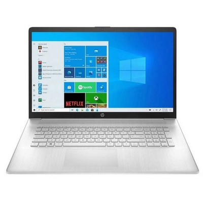 HP laptop 17-cn0001tg (Intel Pentium N5030 1100MHz/4GB/128GB SSD/17.3"/1600x900/Touch/intel UHD Graphics 600) Серый - фото 78562