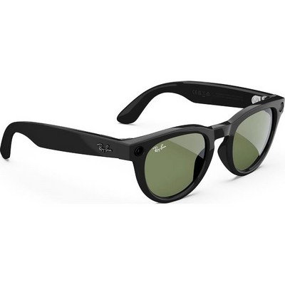 Ray-Ban Headliner Shiny Black/ Green M/L - фото 78892