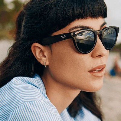 Ray-Ban Headliner Shiny Black/ Green M/L - фото 78895