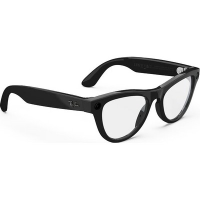 Ray-Ban Skyler Shiny Black/ Clear M/L - фото 78929