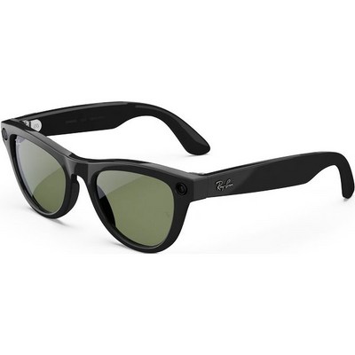 Ray-Ban Skyler Shiny Black/ Green M/L - фото 78939