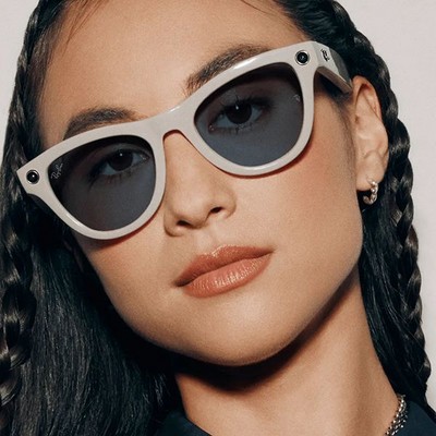 Ray-Ban Skyler Shiny Chalky Gray/ Clear to Sapphire Transitions M/L - фото 78955
