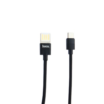 Дата-кабель USB Hoco U55 Outstanding charging data cable Type-C (1.2 м) Черный - фото 55960