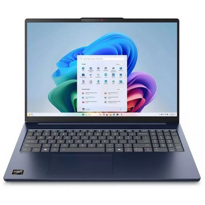 Lenovo IdeaPad Slim 5 16 83HY001HUS (AMD Ryzen AI 7 350 2000MHz/16Gb/512Gb SSD/16.0/1920х1200/Touch/AMD Radeon 860M) Синий - фото 79203