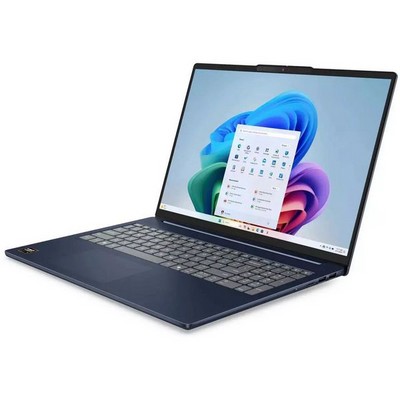 Lenovo IdeaPad Slim 5 16 83HY001HUS (AMD Ryzen AI 7 350 2000MHz/16Gb/512Gb SSD/16.0/1920х1200/Touch/AMD Radeon 860M) Синий - фото 79205