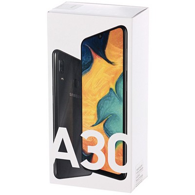 Samsung Galaxy A30 (2019) 64Gb черный RU - фото 20535