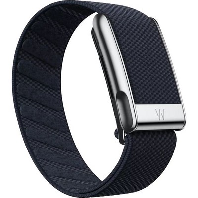 Плетёный люксовый ремешок Whoop Superknit Luxe MG Midnight with Titanium - фото 80998