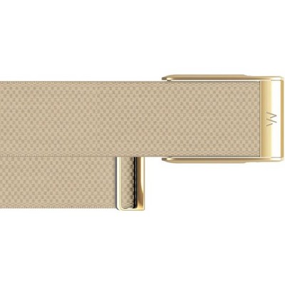 Плетёный люксовый ремешок Whoop Superknit Luxe MG Dune with Gold - фото 81002