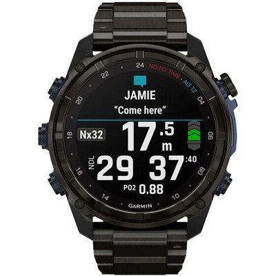 Garmin Descent MK3i 51mm Carbon Gray DLC with Titanium Band (010-02752-14) - фото 81759