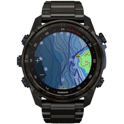 Garmin Descent MK3i 51mm Carbon Gray DLC with Titanium Band (010-02752-14) - фото 81764