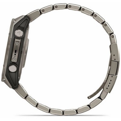 Garmin Fenix 8 47mm Amoled Sapphire Titanium Graphite with Titanium bracelet + Graphite Silicone band (010-02904-40) - фото 81803