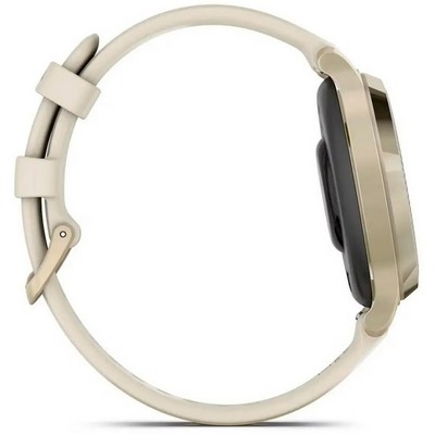 Garmin LILY 2 Active lunar Gold with Bone Silicone Band (010-02891-00) - фото 81921